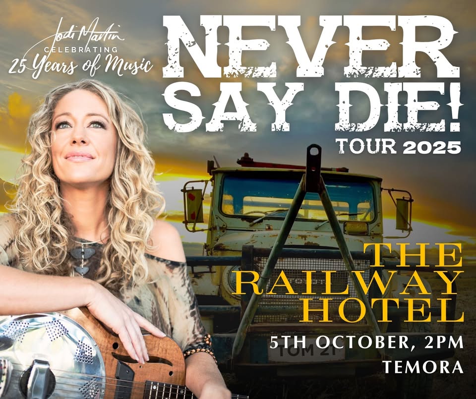 Jodi Martin - Never Say Die Tour